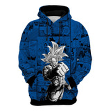 Moletom Blusa Goku Instinto Superior Hq Casaco Anime Ref0147