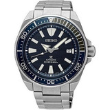 Relógio Masculino Seiko Srpb49k1 Samurai Divers Azul