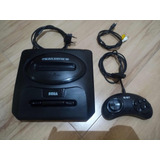 Sega Mega Drive 3 Com 12 Jogos Na Memória. Completo. 100%