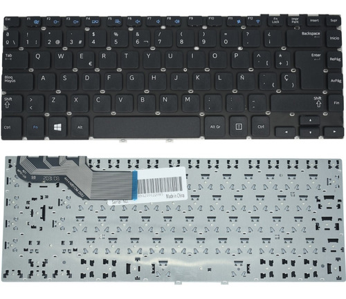 Teclado Compatible Samsung  270e4e Np270e4e 275e4e 300e4e