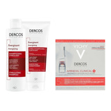 Vichy Dercos Shampoo+crema+caja De Ampollas Dercos Mujer 