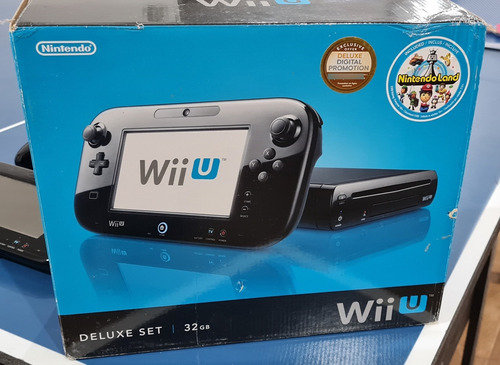 Nintendo Wii U 32gb Deluxe Bundle - 13 Jogos + 2 Controles