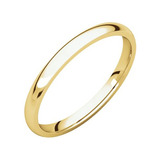 Anillo De Bodas De 18k Oro Rosa 2mm Cómodo Y Ligero