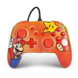 Controller Para Switch  Mario Vintage - Alámbrico - Sniper