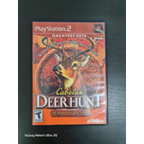 Jogo Cabela's Deer Hunt - Ps2 Com Manual - Original