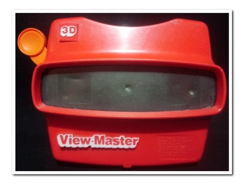 View Master 3d Roja + 1 Pack Películas A Elección