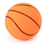 Juguete Pelota Bestia Peluda Pets Chifle Basket Para Perros Color Naranja
