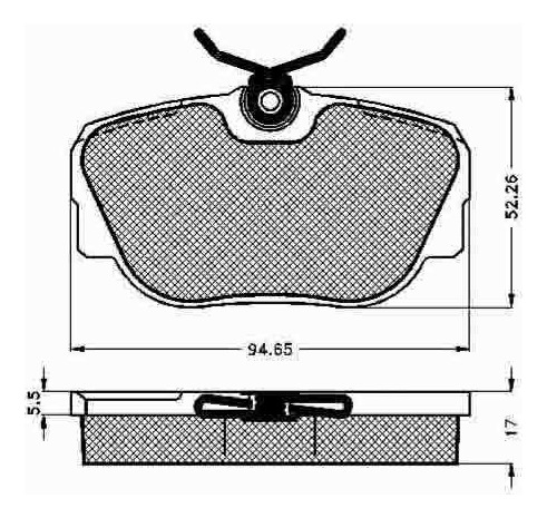 Pastillas Freno Para Bmw Serie 3 316-318-320-323-324-325 Del Foto 2