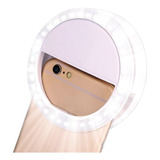 Aro De Luz Led Celular Selfie Recargable Usb Ring Light