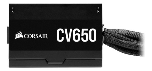 Fonte De Alimentação Pc Corsair Cv Series Cv650 650w  Black