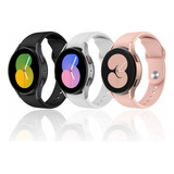 3 Correas Silicona Para Samsung Galaxy Watch 6 4 Classic 5