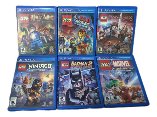 Lego Pack Playstation Vita Psvita 6 Juegos Envío Incluido 