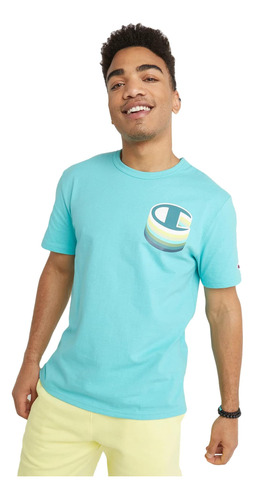 Champion Camiseta Heritage Para Hombre Con Logotipo Puff C, 