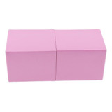 . Caja De Almacenamiento De Herramientas De Maquillaje Rosa.