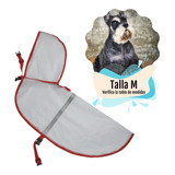 Capa Perro Lluvia 100% Impermeable Talla M Cómoda