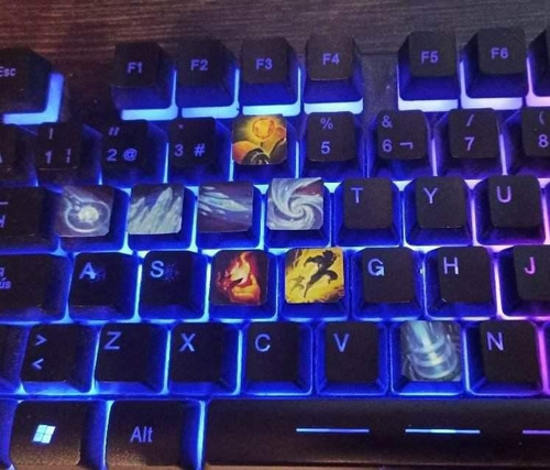 Stickers Para Teclado League Of Legends (key Caps)