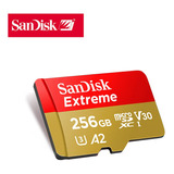 Memoria Microsdxc Sandisk Extreme 4k 256gb - Clase10 V30