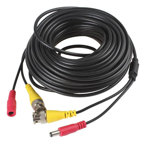 Cable 18m Video Bnc Alimentacion Camara Seguridad Cctv Mar