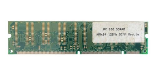 Memória Dimm 128mb Pc100 Para Pc Antigo Com Nota Fiscal 