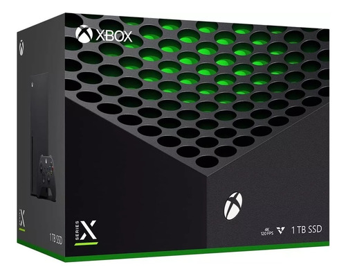 Consola Microsoft Xbox Series X 1tb Ssd 4k 120hz Disco Negro