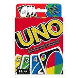 Juego De Cartas Uno Original Mattel Mattel Games W2085