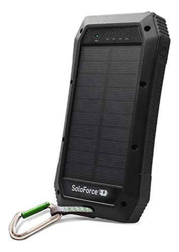 Power Bank - Cargador Solar Y Batería Portátil Inalámbrico