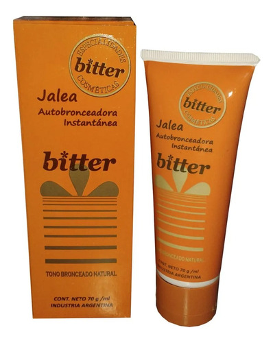 Autobronceante Instantáneo Jalea Bitter X 70g - Tono Natural