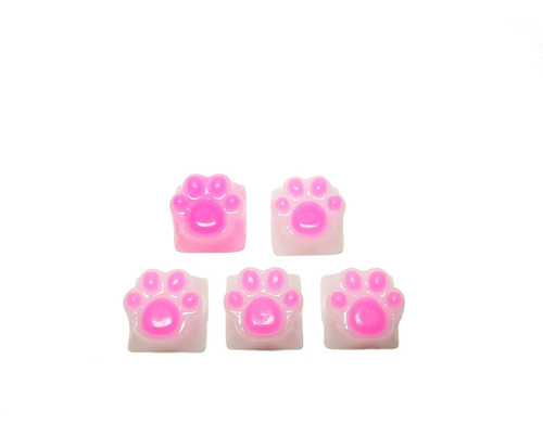 Set Keycaps Para Teclado Mecánico (kitty-paw)