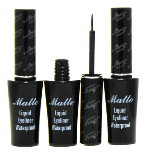 Delineador Matte Liquid Eyeliner Waterproof Italia Deluxe