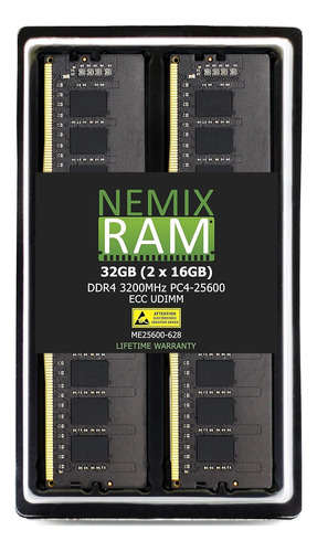 Memoria Servidor Sin Búfer 32gb Kit 2x16gb Ddr4-3200