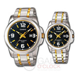 Reloj Casio Pareja Mtp-1314sg-1a Ltp-1314sg-1a 100% Original