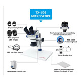 Microscópio Trinocular Kaisi Tx-350e