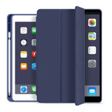 Mica Cristal + Funda Smart Ranura P/ Pluma iPad Air 2 A1566