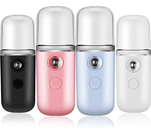 4 Piezas Nano Sprayer Facial Mini Vapor Vapor Facial Vapor V