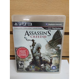 Assassin's Crees 3 Ps3 Físico Original 