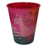 Vaso Unicornio De Plástico Rojo X10unid Fiesta-cumpleaños