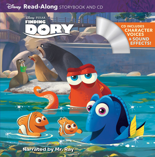 Finding Dory: Read Along Storybook And Cd - Disney Kel Edici