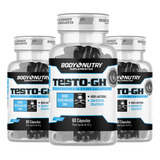 Testosterona Capsulas Kit 3 Testo-gh 100% Natural 180 Caps