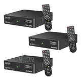 Kit 3 Receptor Digital Sat Regional Vt1000 - Visiontec