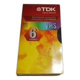 Cassette Video Vhs Tdk T-120