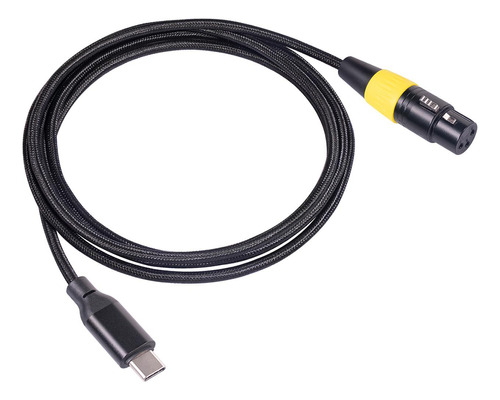 Cable De Micrófono Xlr Hembra A Usb Cable Convertidor De 2m