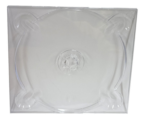 Estuche Digitray Para Cd Acrílico Transparente X 50 Unidades