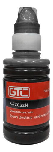 Botella De Tinta Sublimacion Black Compatible Epson 100ml