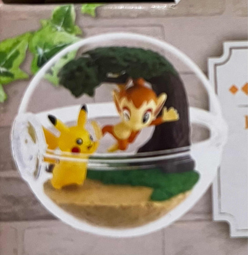 Pokémon Terrarium Pikachu Chimchar Rement