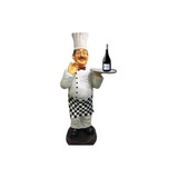 Figura De Chef Con Bandeja - S72107