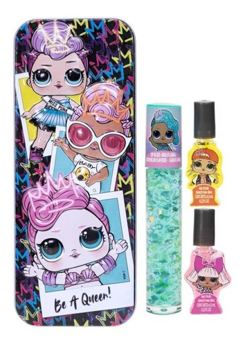 Set De Esmaltes De Uñas Y Brillos Para Niñas Lol Surprise