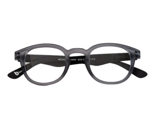 Anteojos Lentes Borneo Readers De Lectura Bari Black Ice 3/c