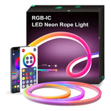 Cinta Led Flex Neón Rgb Ic 5 Metros Alexa Wifi Smart Alexa 