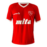 Camiseta Independiente 1985 Mita Titular Bochini Mc Retro