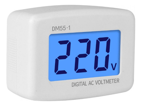 Dm55-1-eu Digital Ac Voltímetro Doméstico De Alta Precisión